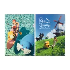 A4 Clear File (Set Of 2) Pokémon Concierge(A4 Clear File Set Of 2 Pokemon Concierge)