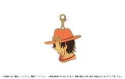 Ace Silhouette Charm Keychain - ONE PIECE(Ace Silhouette Charm Keychain One Piece)