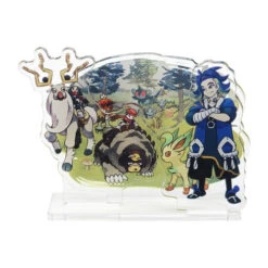 Adaman & Leafeon Acrylic Stand HISUI DAYS(Adaman Leafeon Acrylic Stand Hisui Days)