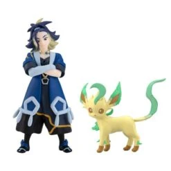 Adaman & Leafeon Pokémon Scale World Figure Hisui Region(Adaman Leafeon Pokemon Scale World Figure Hisui Region)