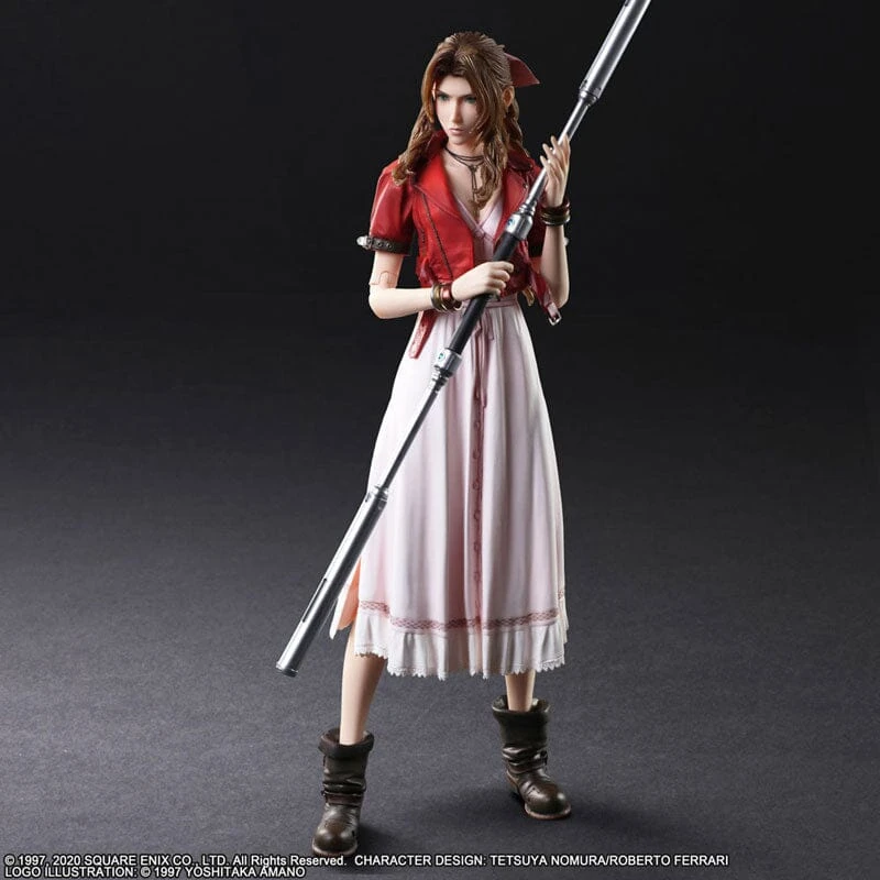 Square Enix Aerith Gainsborough PLAY ARTS Kai Figure - Final Fantasy VII Remake(Aerith Gainsborough Play Arts Kai Figure Final Fantasy Vii Remake) 5 Square Enix Aerith Gainsborough PLAY ARTS Kai Figure - Final Fantasy VII Remake(Aerith Gainsborough Play Arts Kai Figure Final Fantasy Vii Remake) - Image 3