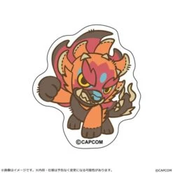 CAPCOM Ajarakan MonDefo Diecut Sticker - Monster Hunter(Ajarakan Mondefo Diecut Sticker Monster Hunter)