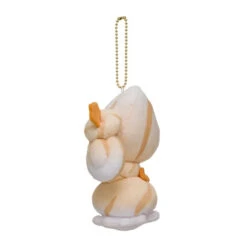 Alcremie (caramel Mix) Mascot Plush Keychain Mawhip à La Mode(Alcremie Caramel Mix Mascot Plush Keychain Mawhip A La Mode) -ICHIBA TOYS SHOP alcremie caramel swirl mascot plush keychain mawhip a la mode keychain pokemon center 151948