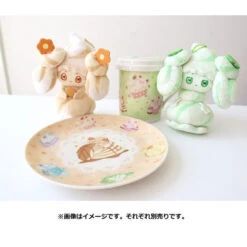 Alcremie (caramel Mix) Mascot Plush Keychain Mawhip à La Mode(Alcremie Caramel Mix Mascot Plush Keychain Mawhip A La Mode) -ICHIBA TOYS SHOP alcremie caramel swirl mascot plush keychain mawhip a la mode keychain pokemon center 168897