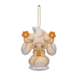Alcremie (caramel Mix) Mascot Plush Keychain Mawhip à La Mode(Alcremie Caramel Mix Mascot Plush Keychain Mawhip A La Mode)