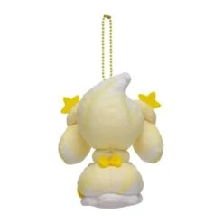 Alcremie (Milky Lemon) Mascot Plush Keychain Mawhip à La Mode(Alcremie Milky Lemon Mascot Plush Keychain Mawhip A La Mode) -ICHIBA TOYS SHOP alcremie milky lemon mascot plush keychain mawhip a la mode keychain pokemon center 575636