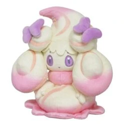 Alcremie Ruby Cream Plush (S) Ribbon Candy PP181 Pokémon ALL STAR COLLECTION(Alcremie Ruby Cream S Ribbon Candy Pp181 Pokemon All Star Collection)