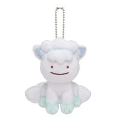 Alolan Vulpix Plush Mascot Keychain Transform! Ditto(Alolan Vulpix Plush Mascot Keychain Transform Ditto)