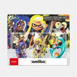 NINTENDO Amiibo - Inkling Yellow, Octoling Blue, Smallfry (Triple Set) - Splatoon(Amiibo Inkling Yellow Octoling Blue Smallfry Triple Set Splatoon)