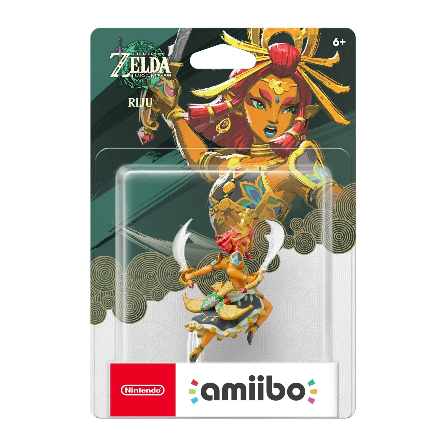 NINTENDO Amiibo - Riju - The Legend Of Zelda : Tears Of The Kingdom(Amiibo Riju The Legend Of Zelda Tears Of The Kingdom) 4 NINTENDO Amiibo - Riju - The Legend Of Zelda : Tears Of The Kingdom(Amiibo Riju The Legend Of Zelda Tears Of The Kingdom) - Image 2