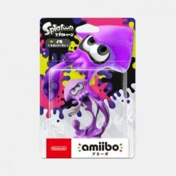 NINTENDO Amiibo - Squid Neon Purple - Splatoon Series(Amiibo Squid Neon Purple Splatoon Series) -ICHIBA TOYS SHOP amiibo squid neon purple splatoon series amiibo nintendo 615538