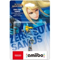 NINTENDO Amiibo - Zero Suit Samus - Super Smash Bros. Series(Amiibo Zero Suit Samus Super Smash Bros Series) -ICHIBA TOYS SHOP amiibo zero suit samus super smash bros series amiibo nintendo 465856