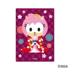 Sega Amy (Japanese Costume Ver.) Original Sticker - SONIC＆FRIENDS(Amy Japanese Costume Ver Original Sticker Sonic Friends)