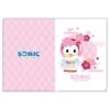 Sega Amy Winter Clothes A4 Clear File Kimono Series - SONIC & FRIENDS(Amy Winter Clothes A4 Clear File Kimono Series Sonic Friends) -ICHIBA TOYS SHOP amy winter clothes a4 clear file kimono series sonic friends file folder sega 312281