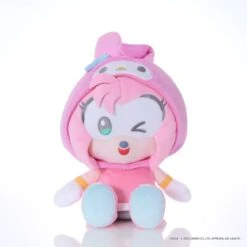 Sega Amy × My Melody Plush (M) - SONIC＆FRIENDS Sanrio Characters(Amy X My Melody Plush M Sonic Friends Sanrio Characters)