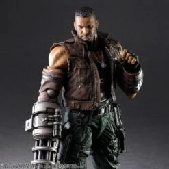 Square Enix Barret Wallace PLAY ARTS Kai Figure (Ver.2) - Final Fantasy VII Remake(Barret Wallace Play Arts Kai Figure Ver 2 Final Fantasy Vii Remake) -ICHIBA TOYS SHOP barret wallace play arts kai figure ver2 final fantasy vii remake figure square enix 363872