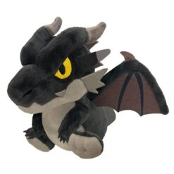 CAPCOM "Black Dragon" Fatalis Deformed Plush - Monster Hunter(Black Dragon Fatalis Deformed Plush Monster Hunter)