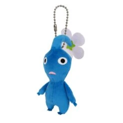Blue Pikmin (Flower) Mascot Plush Keychain(Blue Pikmin Flower Mascot Plush Keychain)