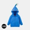 NINTENDO Blue Pikmin Hoodie (100) - PIKMIN(Blue Pikmin Hoodie 100 Pikmin) -ICHIBA TOYS SHOP blue pikmin hoodie 100 pikmin sweater cotton nintendo 210288