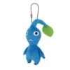 Blue Pikmin (Leaf) Mascot Plush Keychain(Blue Pikmin Leaf Mascot Plush Keychain) -ICHIBA TOYS SHOP blue pikmin leaf mascot plush keychain mascot plush keychain san ei boeki 326066