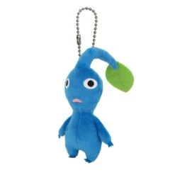 Blue Pikmin (Leaf) Mascot Plush Keychain(Blue Pikmin Leaf Mascot Plush Keychain)
