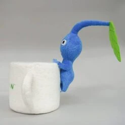 Blue PIKMIN PKZ02 Plush Mug(Blue Pikmin Pkz02 Plush Mug) -ICHIBA TOYS SHOP blue pikmin pkz02 plush mug plush san ei boeki 657440