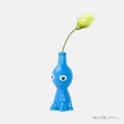 NINTENDO Blue PIKMIN Single Flower Vase(Blue Pikmin Single Flower Vase) -ICHIBA TOYS SHOP blue pikmin single flower vase household product nintendo 130580
