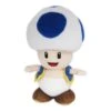 Blue Toad Plush (S) AC31 Super Mario ALL STAR COLLECTION(Blue Toad Plush S Ac31 Super Mario All Star Collection) -ICHIBA TOYS SHOP blue toad plush s ac31 super mario all star collection plush san ei boeki 140672