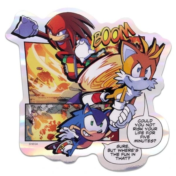 BOOM! Prism Travel Sticker (3) - Sonic The Hedgehog(Boom Prism Travel Sticker 3 Sonic The Hedgehog) 3 BOOM! Prism Travel Sticker (3) - Sonic The Hedgehog(Boom Prism Travel Sticker 3 Sonic The Hedgehog)