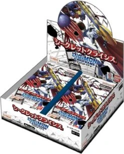 Booster Box Secret Crisis BT-17 Digimon Card Game(Booster Box Secret Crisis Bt 17 Digimon Card Game)