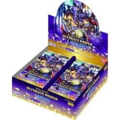 Booster Box Ultimate Power BT-02 Digimon Card Game(Booster Box Ultimate Power Bt 02 Digimon Card Game)