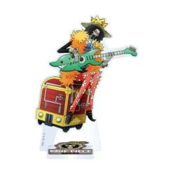 Brook Acrylic Stand ALL ABOARD！- ONE PIECE(Brook Acrylic Stand All Aboard One Piece)