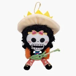 Brook Plush Keychain Banzai! - ONE PIECE(Brook Plush Keychain Banzai One Piece)