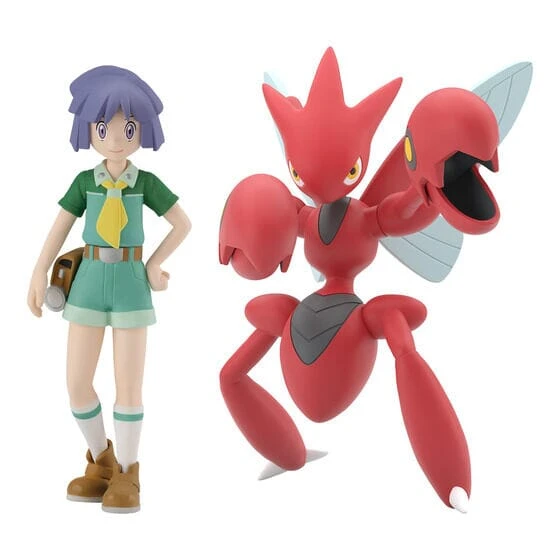 Bugsy & Scizor Pokémon Scale World Figure Johto Region(Bugsy Scizor Pokemon Scale World Figure Johto Region) 3 Bugsy & Scizor Pokémon Scale World Figure Johto Region(Bugsy Scizor Pokemon Scale World Figure Johto Region)