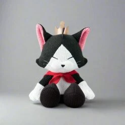Square Enix Cait Sith Amigurumi (Knitted) Plush Final Fantasy VII Remake(Cait Sith Amigurumi Knitted Plush Final Fantasy Vii Remake)