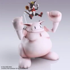 Square Enix Cait Sith & Fat Moogle BRING ARTS Figure - Final Fantasy VII(Cait Sith Fat Moogle Bring Arts Figure Final Fantasy Vii) -ICHIBA TOYS SHOP cait sith fat moogle bring arts figure final fantasy vii figure square enix 555383