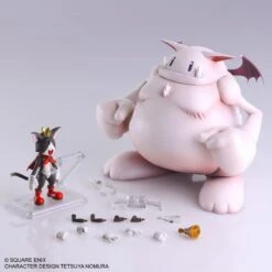 Square Enix Cait Sith & Fat Moogle BRING ARTS Figure - Final Fantasy VII(Cait Sith Fat Moogle Bring Arts Figure Final Fantasy Vii) -ICHIBA TOYS SHOP cait sith fat moogle bring arts figure final fantasy vii figure square enix 855898