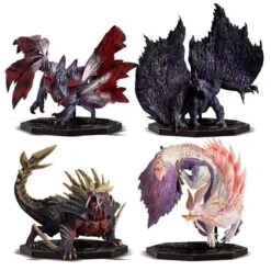 Capcom Figure Builder CUBE (Gore Magala, Crimson Glow Valstrax, Magnamalo, Mizutsune) - Monster Hunter - (BOX/6Pcs)(Capcom Figure Builder Cube Gore Magala Crimson Glow Valstrax Magnamalo Mizutsune Monster Hunter Box 6pcs)