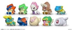 Capcom Figure Builder Finger Puppet Vol. 1 - Monster Hunter - (BOX/10Pcs)(Capcom Figure Builder Finger Puppet Vol 1 Monster Hunter Box 10pcs)