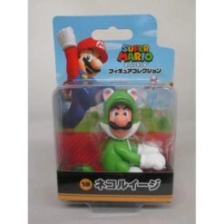 Cat Luigi Figure FCM-018 Super Mario Figure Collection(Cat Luigi Figure Fcm 018 Super Mario Figure Collection) -ICHIBA TOYS SHOP cat luigi figure fcm 018 super mario figure collection figure san ei boeki 330697