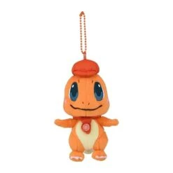 Charmander Mascot Plush Keychain Pokémon Café Mix(Charmander Mascot Plush Keychain Pokemon Cafe Mix)