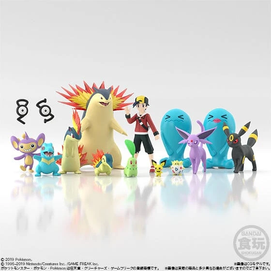 Chikorita & Espeon Pokémon Scale World Figure Johto Region 11(Chikorita Espeon Pokemon Scale World Figure Johto Region Bandai) 4 Chikorita & Espeon Pokémon Scale World Figure Johto Region 11(Chikorita Espeon Pokemon Scale World Figure Johto Region Bandai) - Image 2