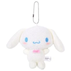 Cinnamoroll Amigurumi (Knitted) Mascot Plush Keychain - Sanrio Characters(Cinnamoroll Amigurumi Knitted Mascot Plush Keychain Sanrio Characters)