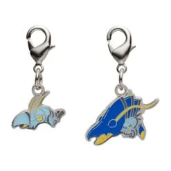 Clauncher, Clawitzer - National Pokédex Metal Charm Keychain #692, #693(Clauncher Clawitzer National Pokedex Metal Charm Keychain 692 693)
