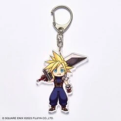 Square Enix Cloud Acrylic Keychain FINAL FANTASY VII EVER CRISIS × Peko & Poko(Cloud Acrylic Keychain Final Fantasy Vii Ever Crisis X Peko Poko)