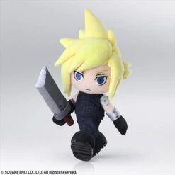 Square Enix Cloud Strife Action Doll Plush Final Fantasy VII(Cloud Strife Action Doll Plush Final Fantasy Vii) -ICHIBA TOYS SHOP cloud strife action doll plush final fantasy vii plush square enix 187494