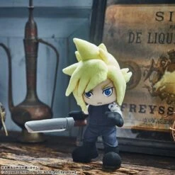 Square Enix Cloud Strife Action Doll Plush Final Fantasy VII(Cloud Strife Action Doll Plush Final Fantasy Vii) -ICHIBA TOYS SHOP cloud strife action doll plush final fantasy vii plush square enix 661015