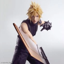 Square Enix Cloud Strife Figure STATIC ARTS Final Fantasy VII Rebirth(Cloud Strife Figure Static Arts Final Fantasy Vii Rebirth) -ICHIBA TOYS SHOP cloud strife figure static arts final fantasy vii rebirth figure square enix 639878