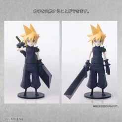Square Enix Cloud Strife Figure STATIC ARTS Mini Final Fantasy VII(Cloud Strife Figure Static Arts Mini Final Fantasy Vii) -ICHIBA TOYS SHOP cloud strife figure static arts mini final fantasy vii figure square enix 608452
