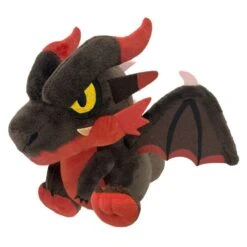 CAPCOM "Crimson Dragon" Crimson Fatalis Deformed Plush - Monster Hunter(Crimson Dragon Crimson Fatalis Deformed Plush Monster Hunter)